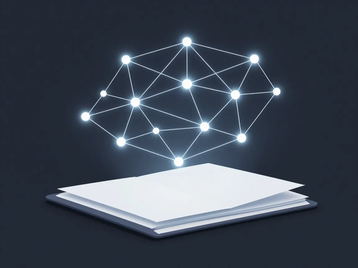 2026 AI 筆記工具比較:Notion、Obsidian、Heptabase 該選哪一個? 5 Obsidian 以本機 Markdown 檔案與雙向連結形成的知識關係圖