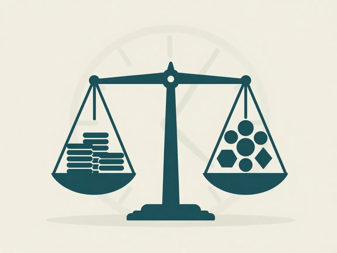 交付變快後報價依價值而非工時的權衡示意圖