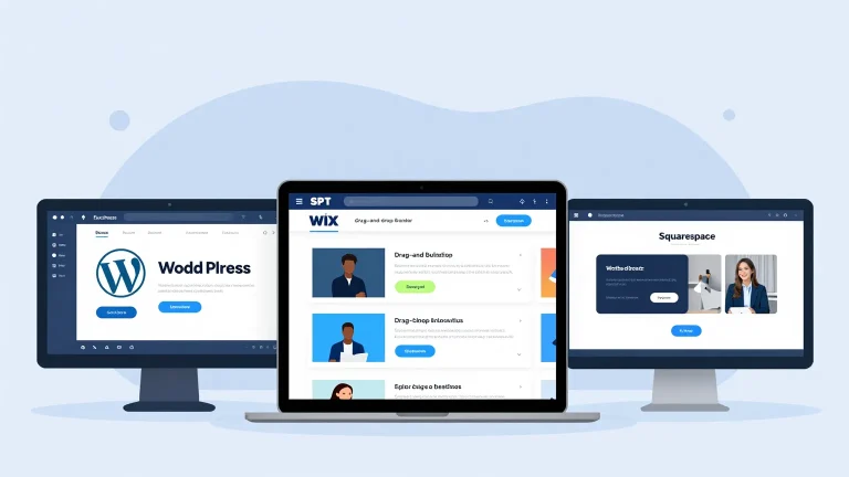 WordPress、Wix、Squarespace 比較：2026 該選哪個架站平台？